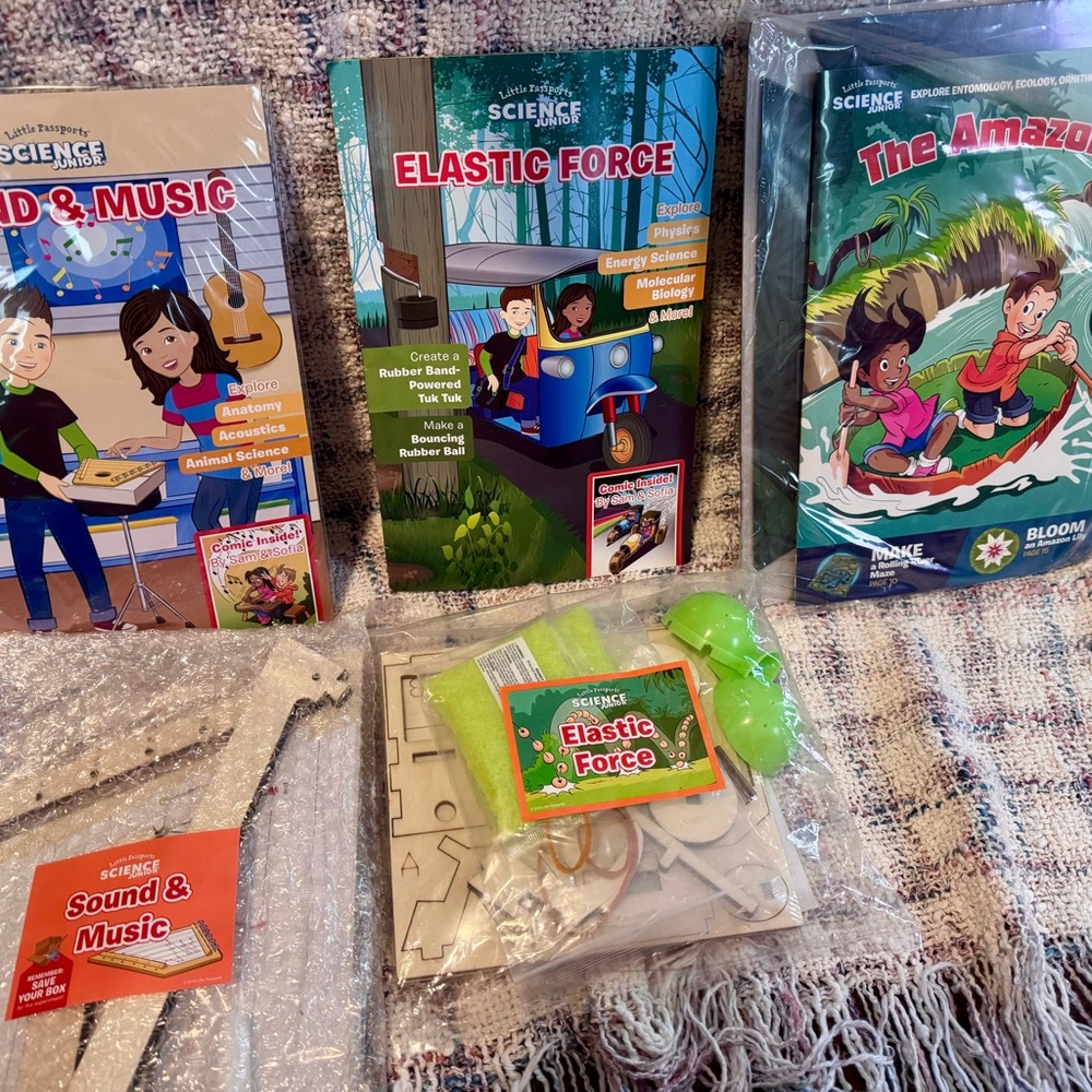Little Passports Children's Educational Book and Activity Set- 6 total - Picture 3 of 9
